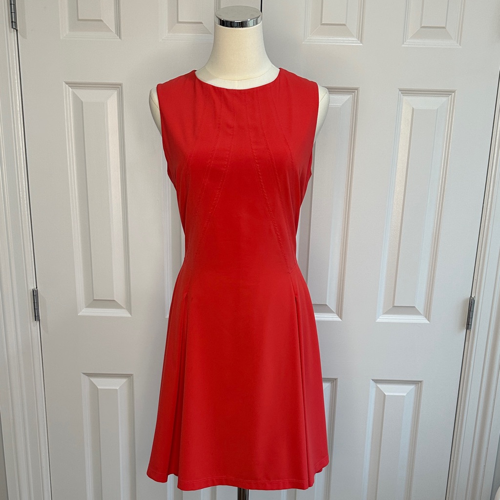 Z Spoke Zac Posen Red Skater Fit & Flare Sleeveless Valentine’s Day Dress Size 6